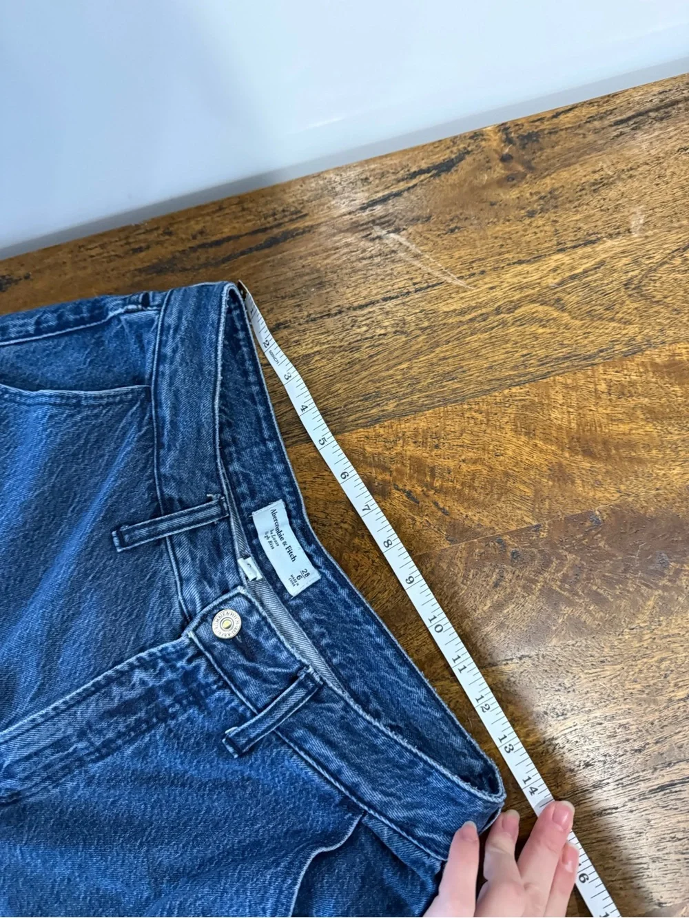 Abercrombie & Fitch Curve Love Loose High Rise Jeans